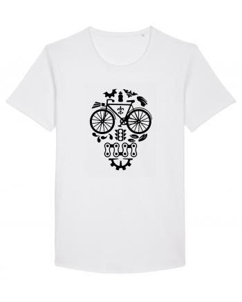 Bicycle Skull White