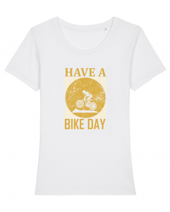 Have a Bike Day White