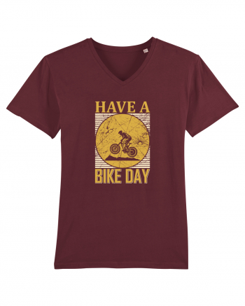 Have a Bike Day Burgundy