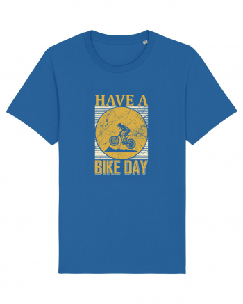 Have a Bike Day Royal Blue