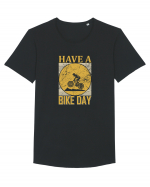 Have a Bike Day Tricou mânecă scurtă guler larg Bărbat Skater