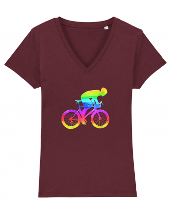 LGBT Biker Burgundy