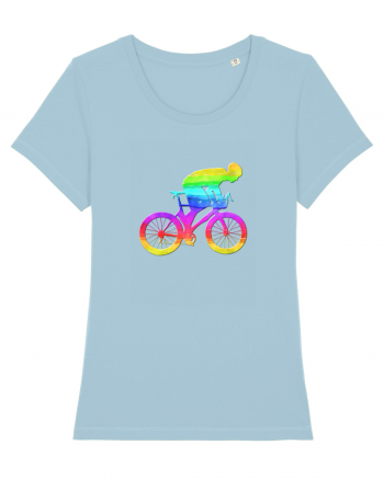 LGBT Biker Sky Blue