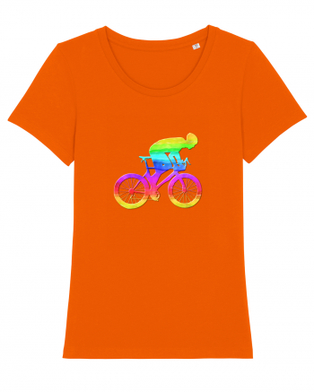 LGBT Biker Bright Orange