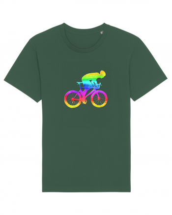 LGBT Biker Bottle Green