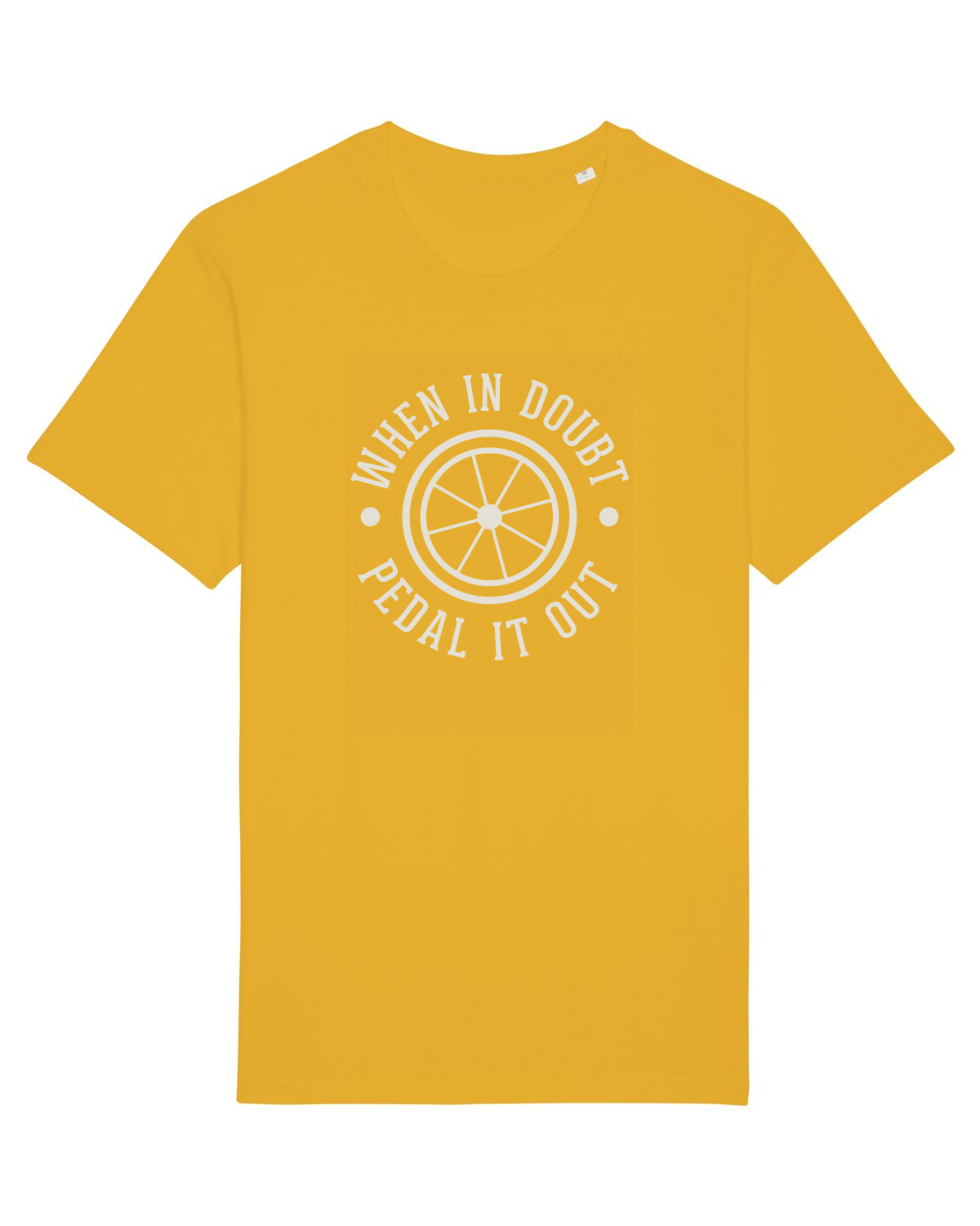 Tricou mânecă scurtă Unisex Rocker Spectra Yellow