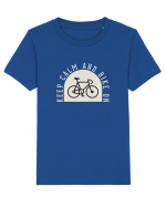 Keep Calm And Bike On Tricou mânecă scurtă  Copii Mini Creator