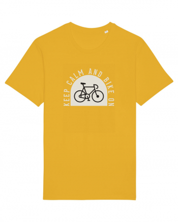 Keep Calm And Bike On Spectra Yellow