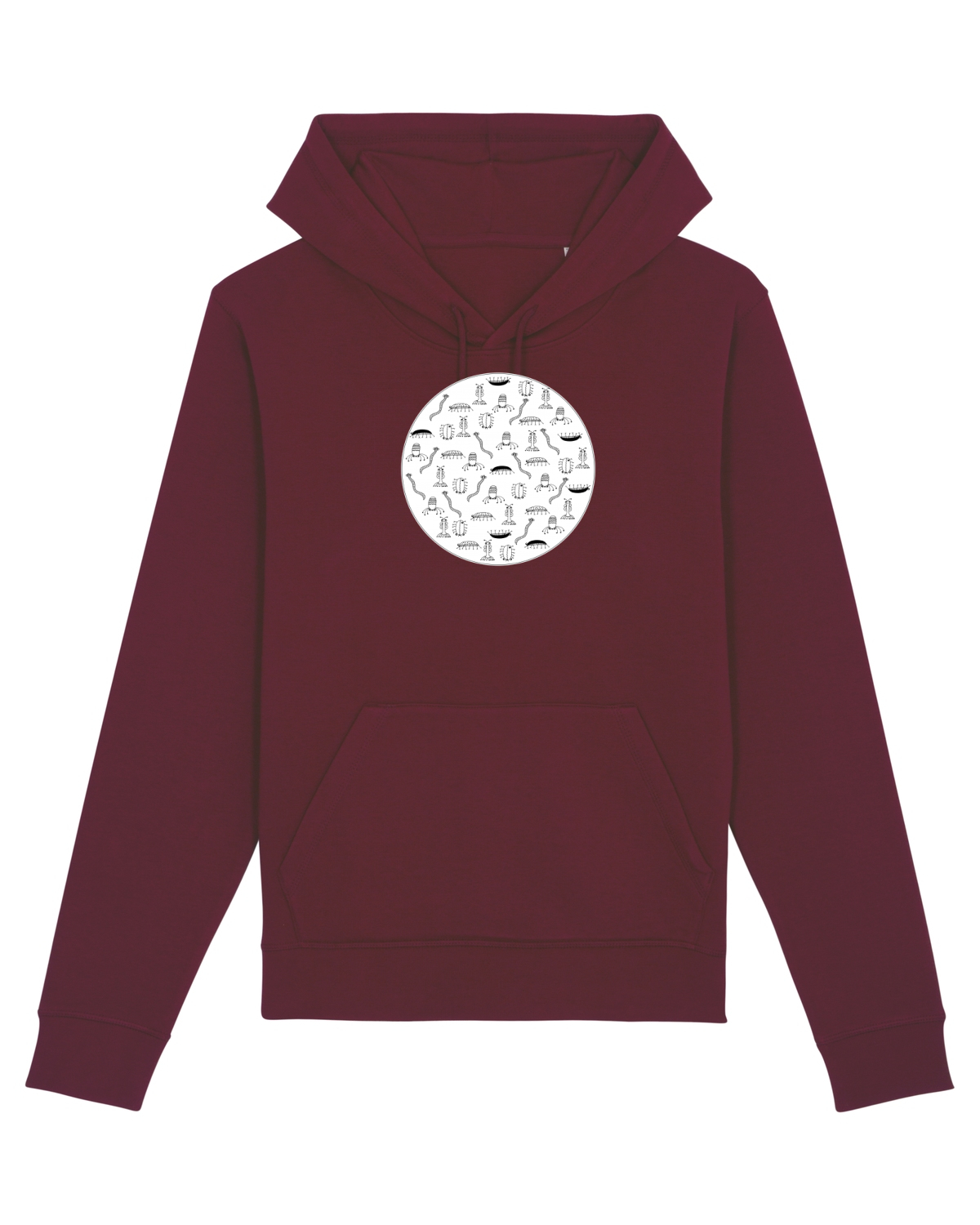 Hanorac Unisex Drummer Burgundy