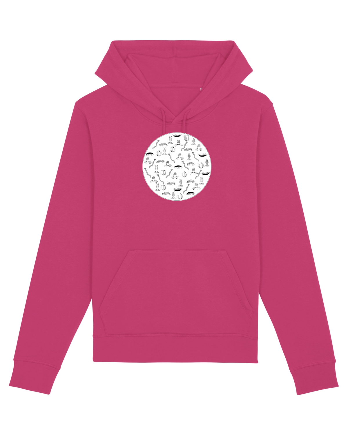 Hanorac Unisex Drummer Raspberry