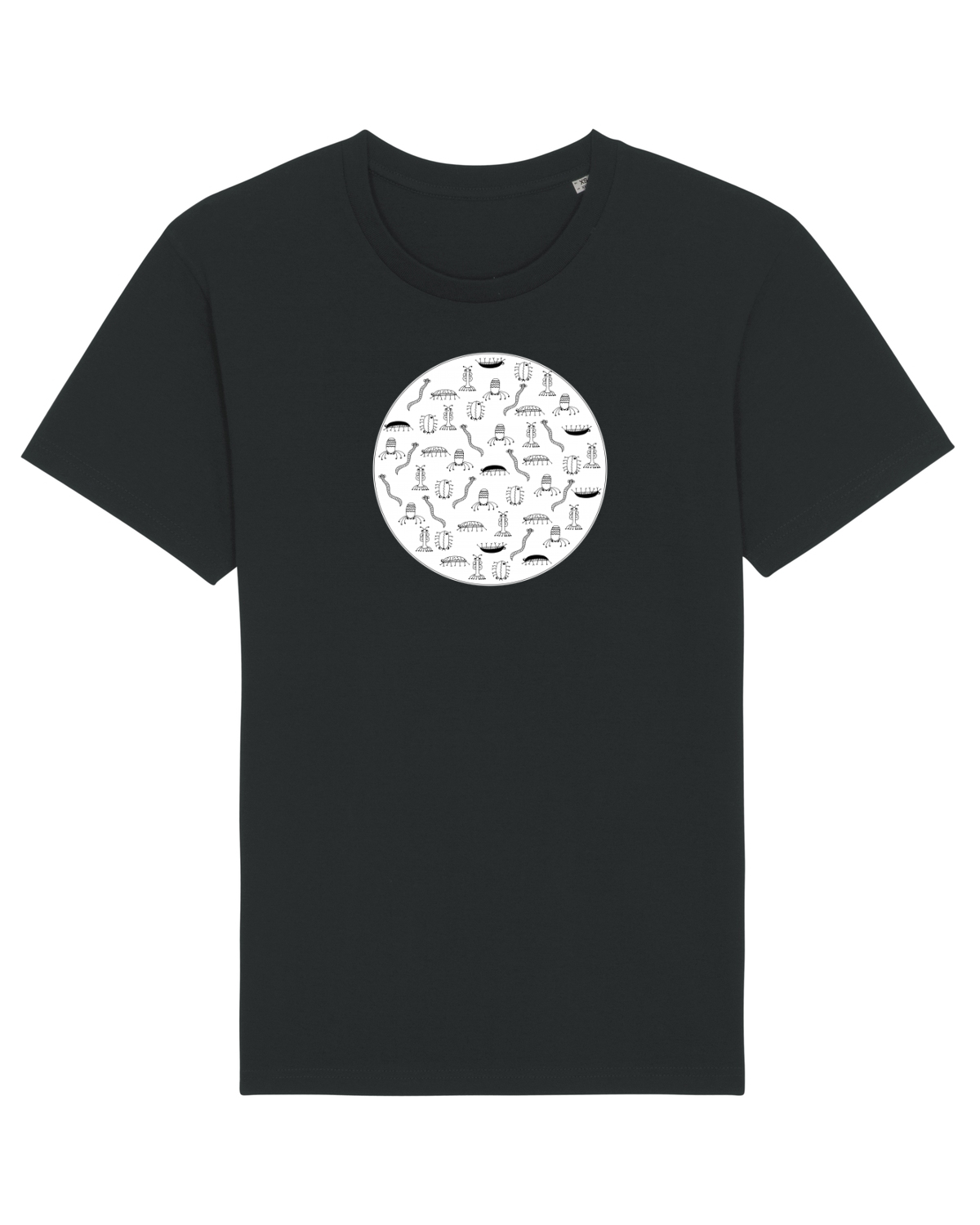 Tricou mânecă scurtă Unisex Rocker Black