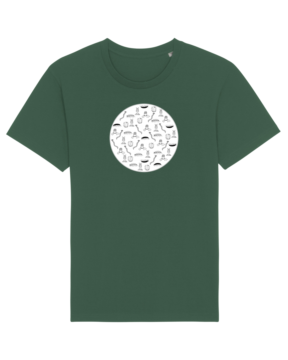 Tricou mânecă scurtă Unisex Rocker Bottle Green