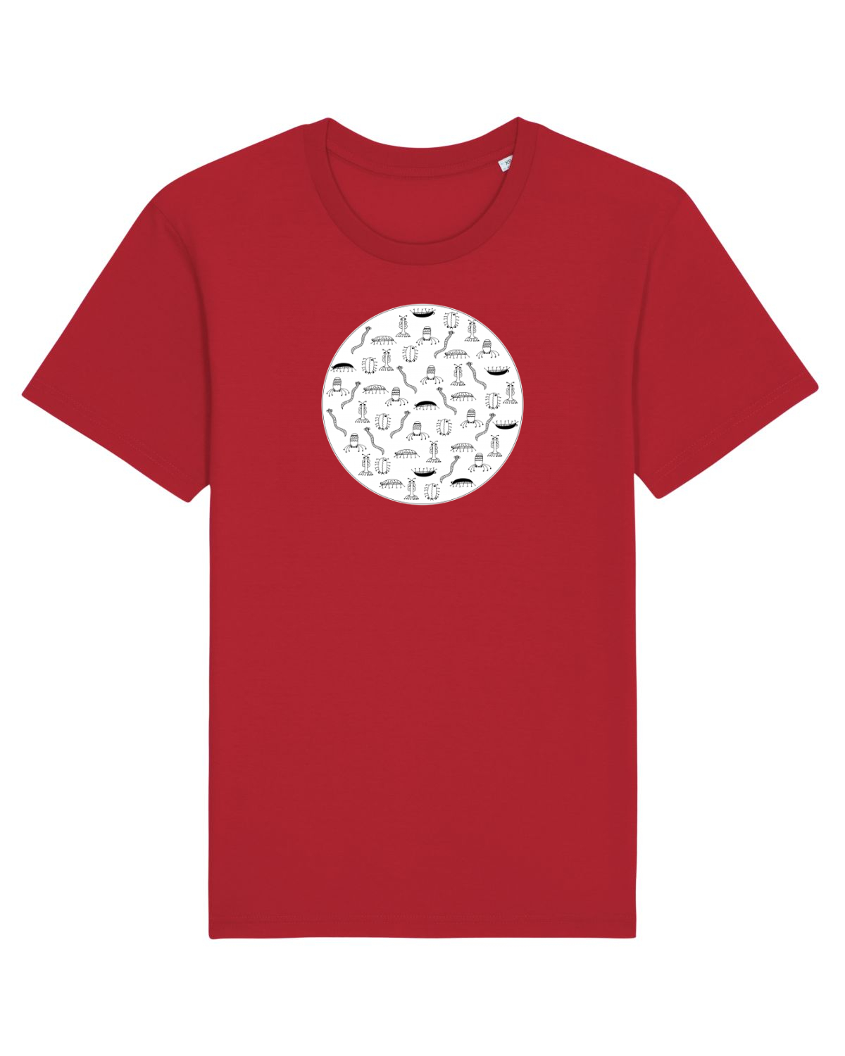 Tricou mânecă scurtă Unisex Rocker Red