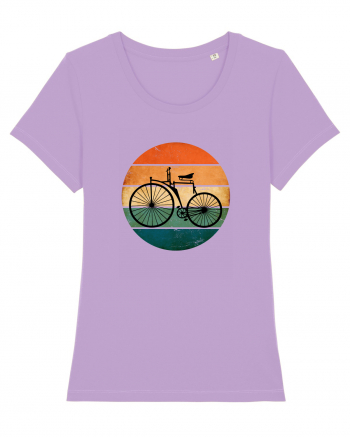 Vintage Bike Lavender Dawn