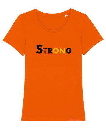 Strong Bright Orange