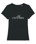 Cycopath Tricou mânecă scurtă guler larg fitted Damă Expresser