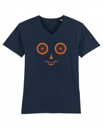 Bicycle Funny Face French Navy