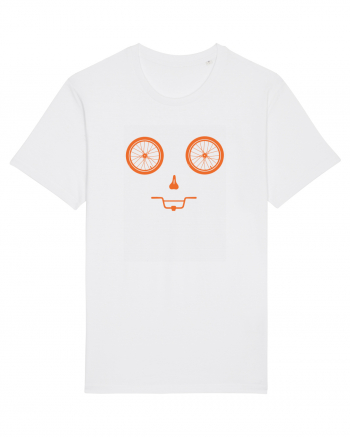 Bicycle Funny Face White