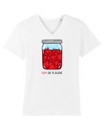 Gem de plăcere Tricou mânecă scurtă guler V Bărbat Presenter