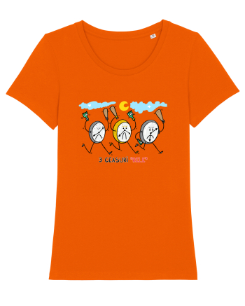 3 ceasuri rele Bright Orange