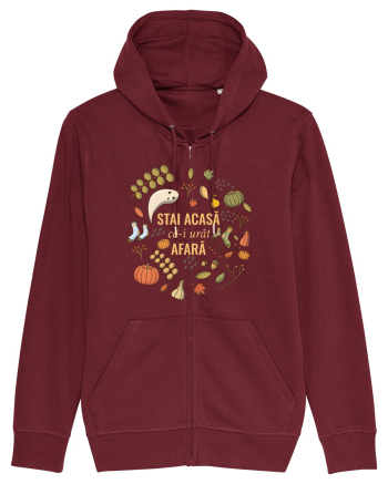 Toamna stai acasa Burgundy