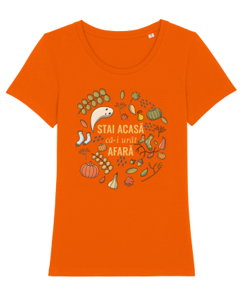 Toamna stai acasa Bright Orange