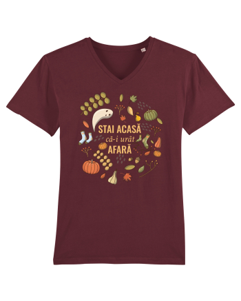 Toamna stai acasa Burgundy