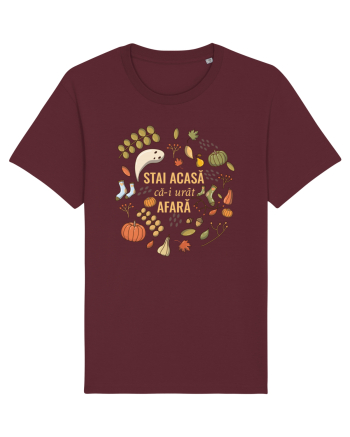 Toamna stai acasa Burgundy