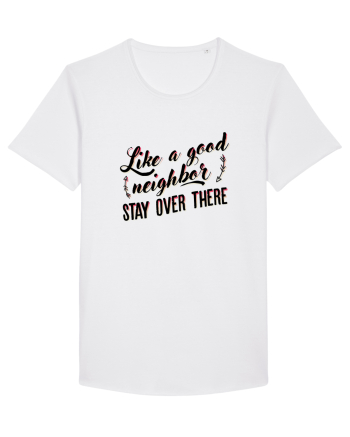 Like a good neighbour stay over there White