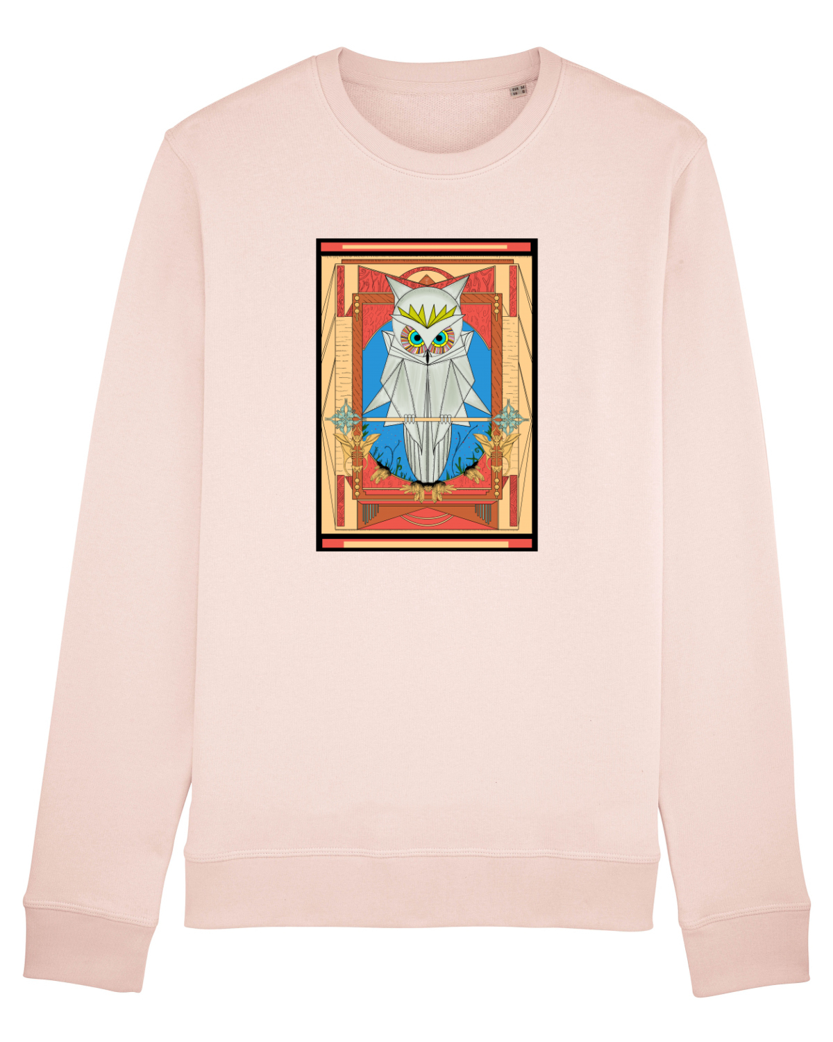 Bluză mânecă lungă Unisex Rise Candy Pink