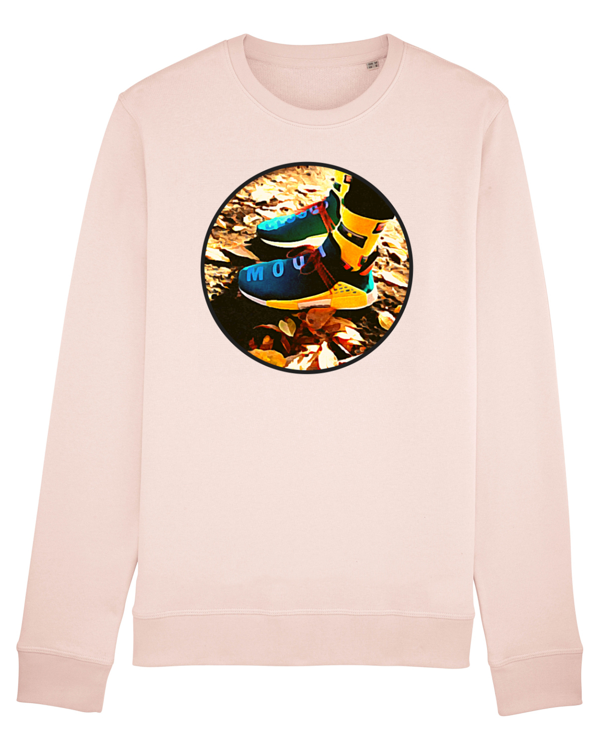 Bluză mânecă lungă Unisex Rise Candy Pink