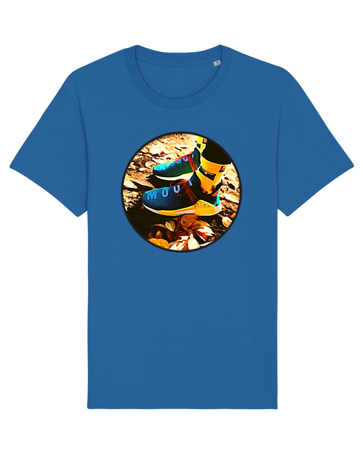 Tricou mânecă scurtă Unisex Rocker Royal Blue