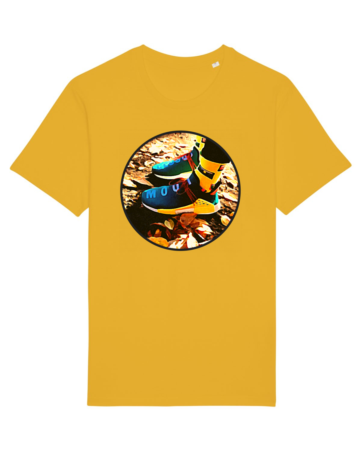 Tricou mânecă scurtă Unisex Rocker Spectra Yellow