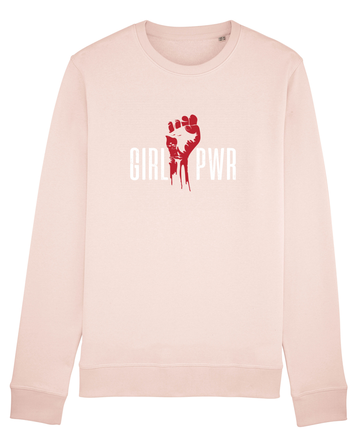 Bluză mânecă lungă Unisex Rise Candy Pink