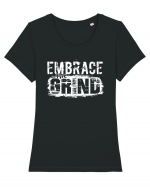 THE GRIND Tricou mânecă scurtă guler larg fitted Damă Expresser