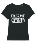 THE GRIND Tricou mânecă scurtă guler larg fitted Damă Expresser