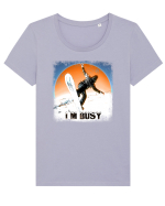 snowboarding Tricou mânecă scurtă guler larg fitted Damă Expresser