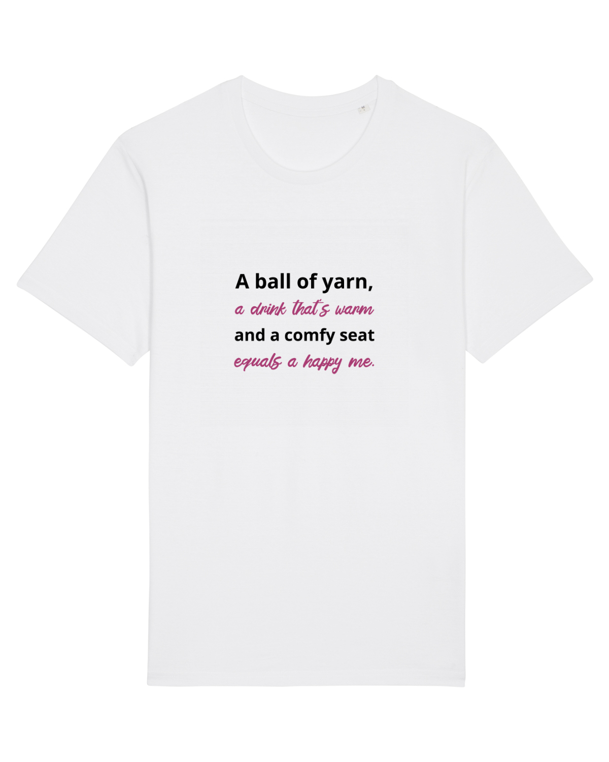 Tricou mânecă scurtă Unisex Rocker White