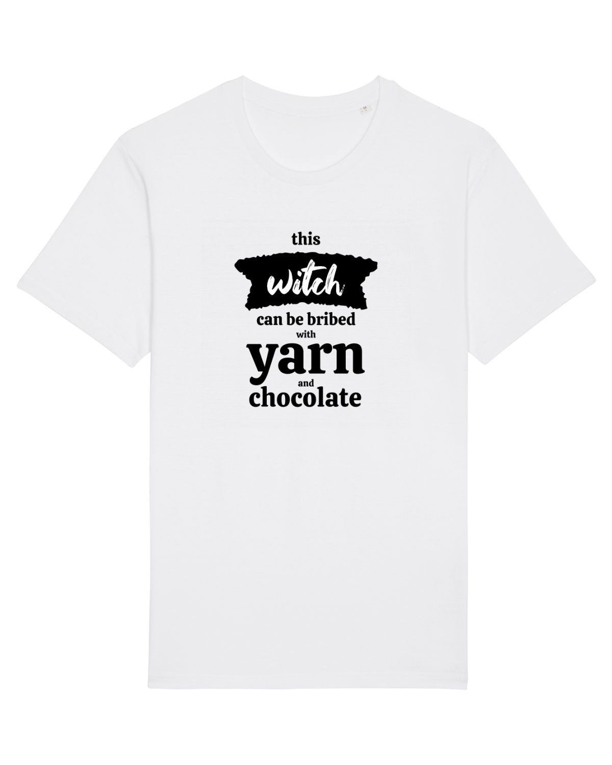 Tricou mânecă scurtă Unisex Rocker White