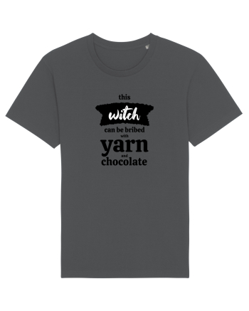 This Witch can be bribed with yarn and chocolate. Anthracite