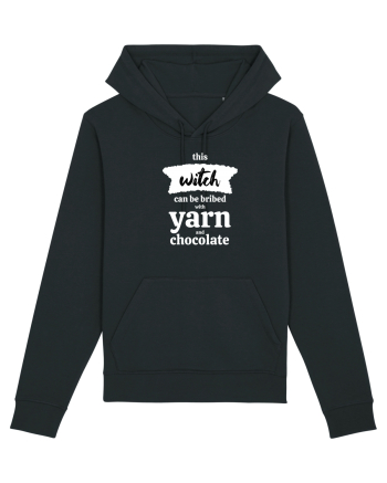 This Witch can be bribed with yarn and chocolate. (alb) Black