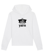 This Witch can be bribed with yarn. Hanorac Unisex Drummer