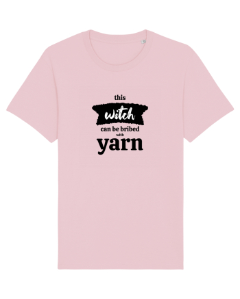 This Witch can be bribed with yarn. Cotton Pink