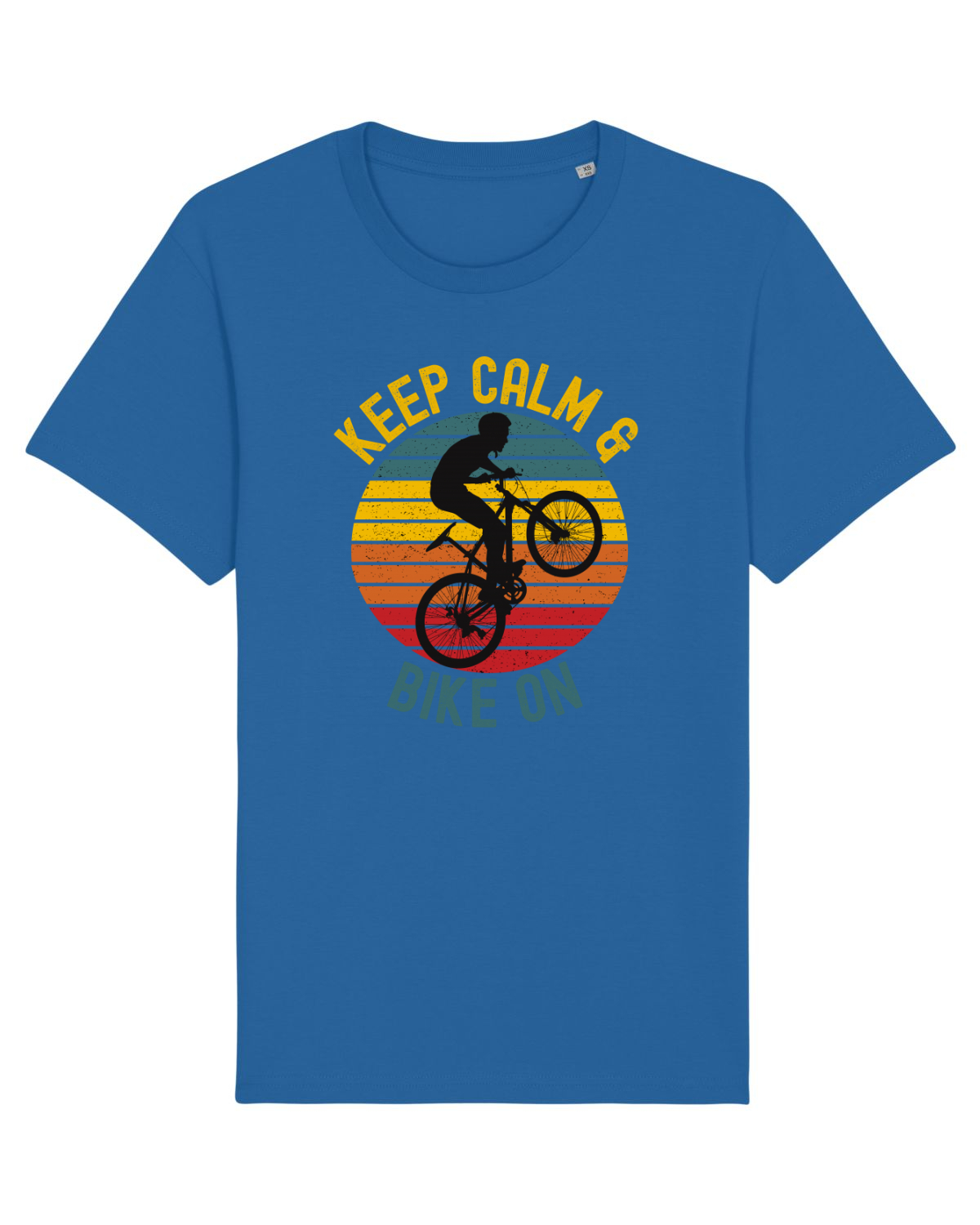 Tricou mânecă scurtă Unisex Rocker Royal Blue