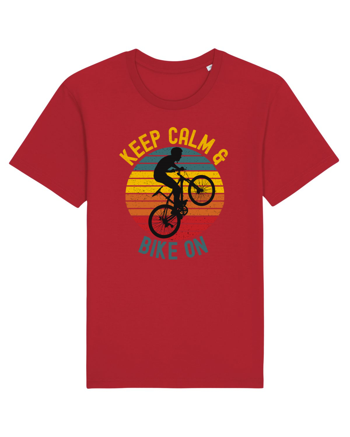 Tricou mânecă scurtă Unisex Rocker Red