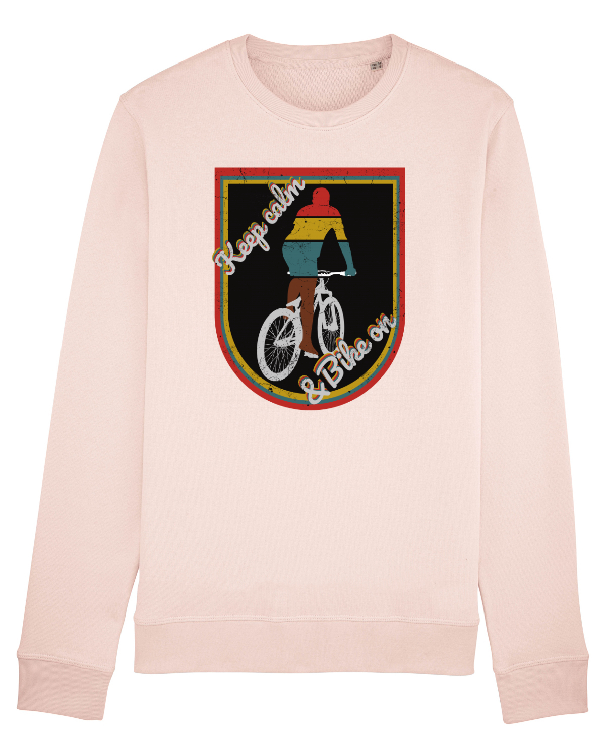Bluză mânecă lungă Unisex Rise Candy Pink