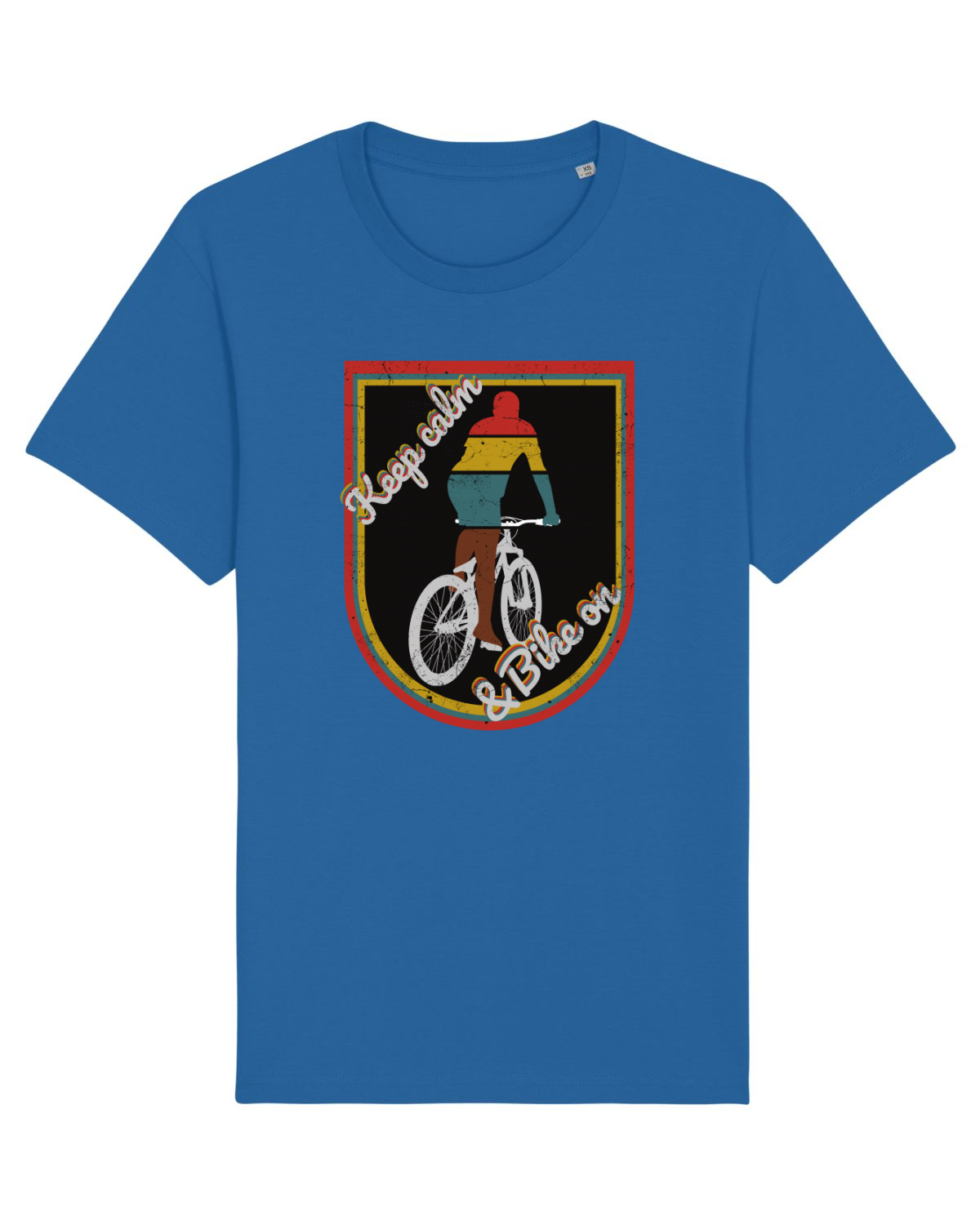 Tricou mânecă scurtă Unisex Rocker Royal Blue