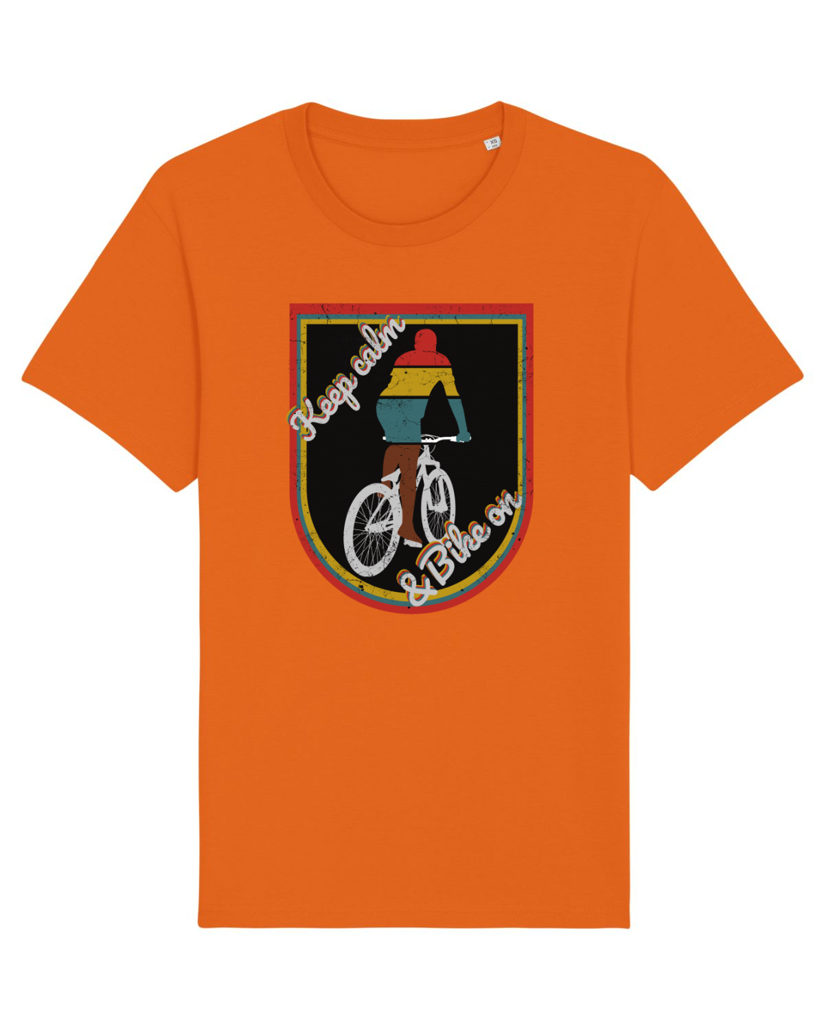 Tricou mânecă scurtă Unisex Rocker Bright Orange