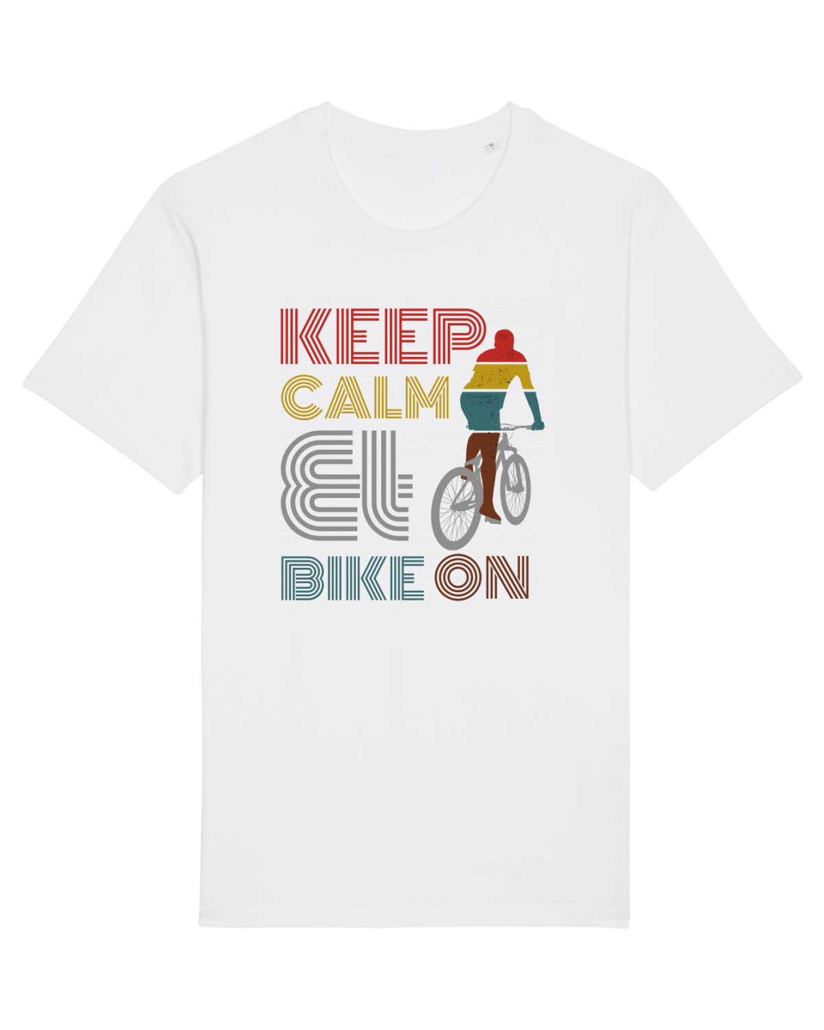 Tricou mânecă scurtă Unisex Rocker White