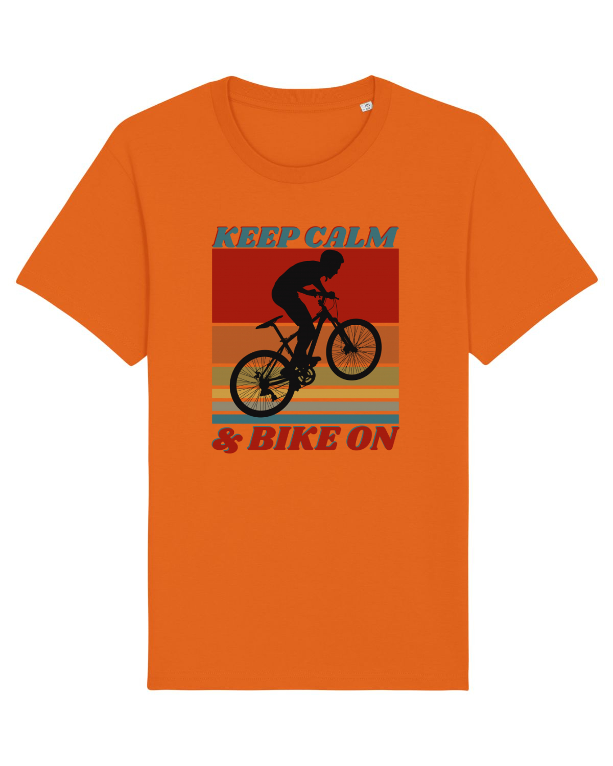 Tricou mânecă scurtă Unisex Rocker Bright Orange